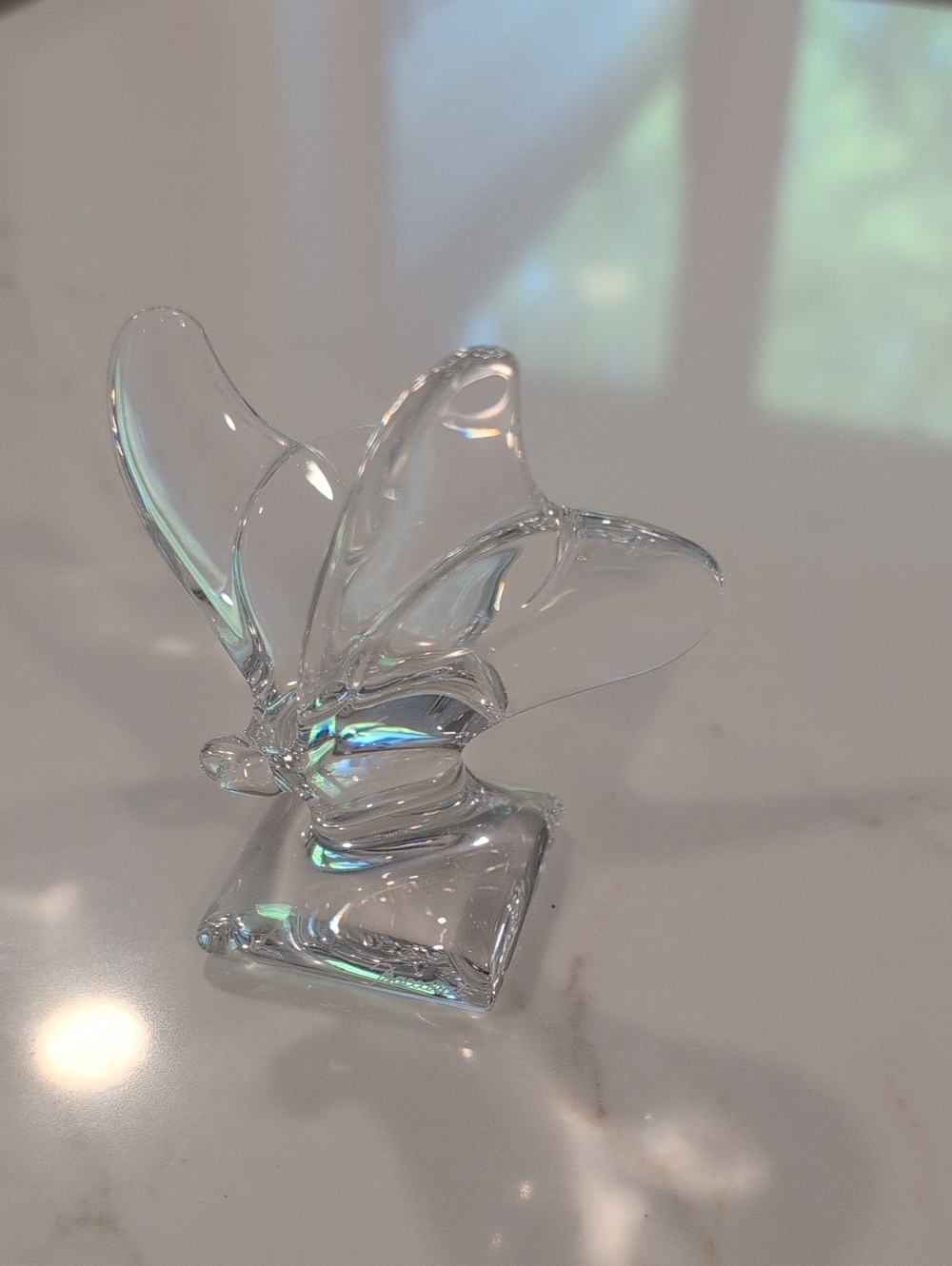 Baccarat Vintage Crystal Butterfly